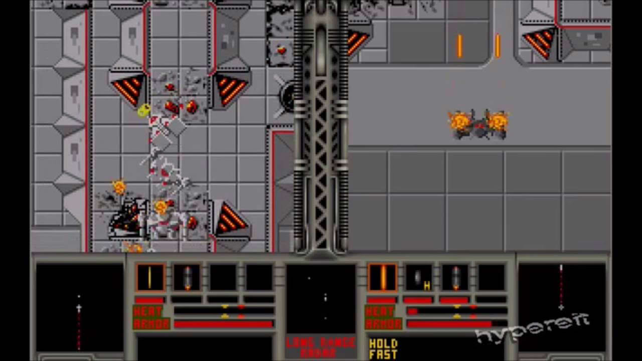 Titan vs many cyborgs - Cyber Empires Gameplay