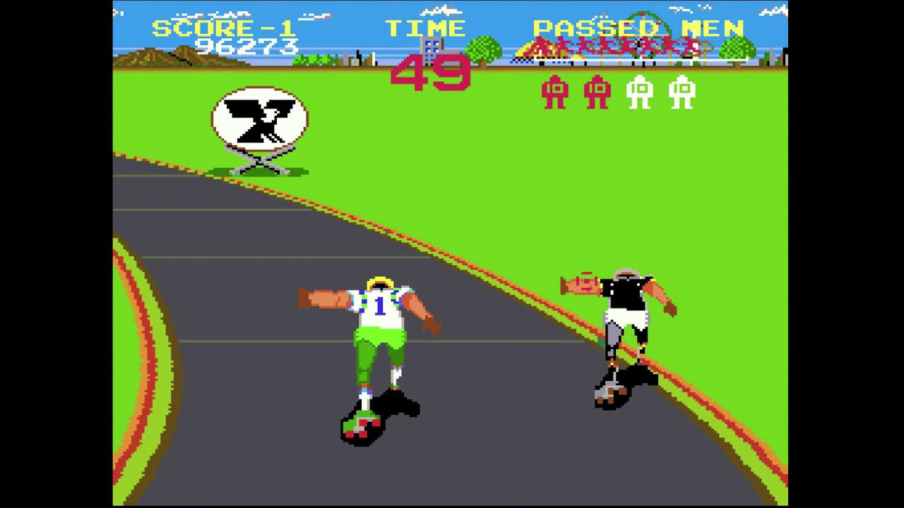 Roller Jammer Longplay (Arcade Game)