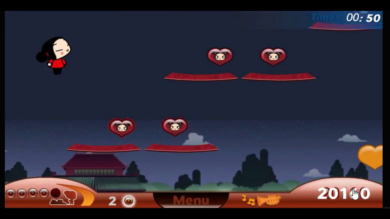 Pucca Pursuit - Pucca - Gameplay