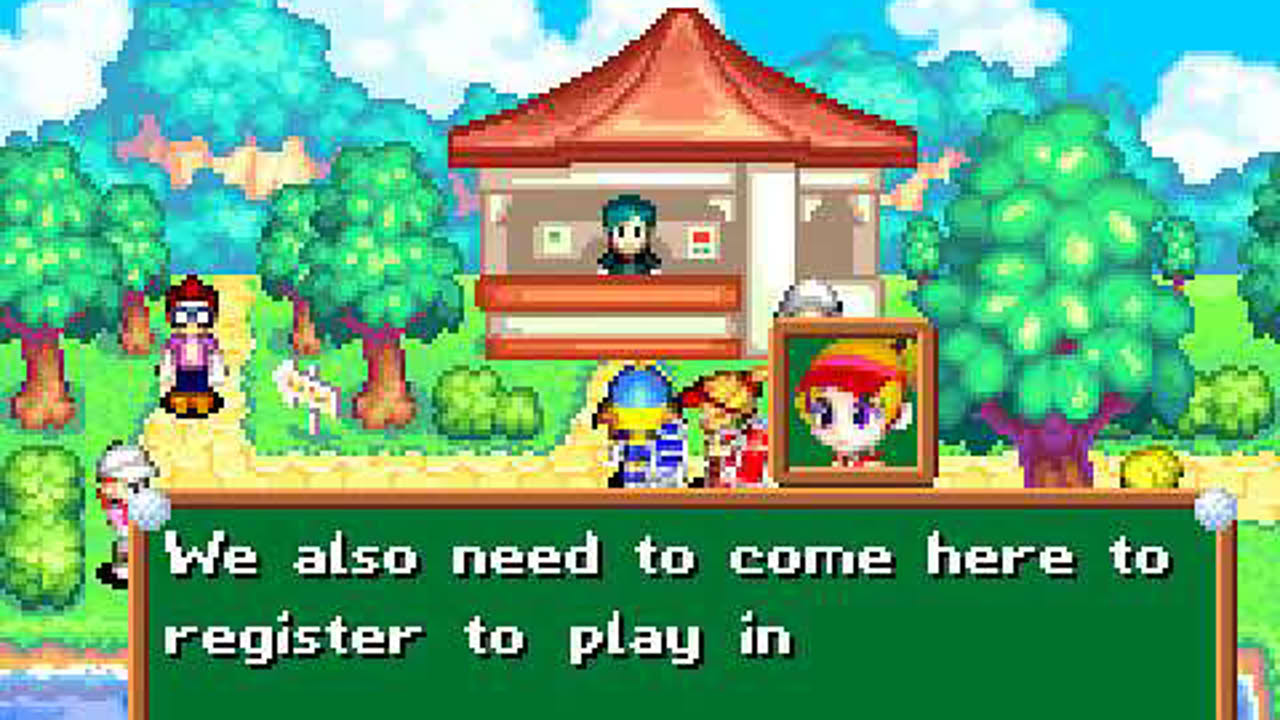 Game Boy Advance Longplay [290] Mario Golf Advance Tour
