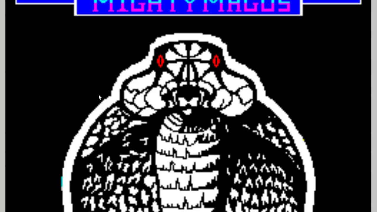 Mighty Magus (Quicksilva, 1985, ZX Spectrum)