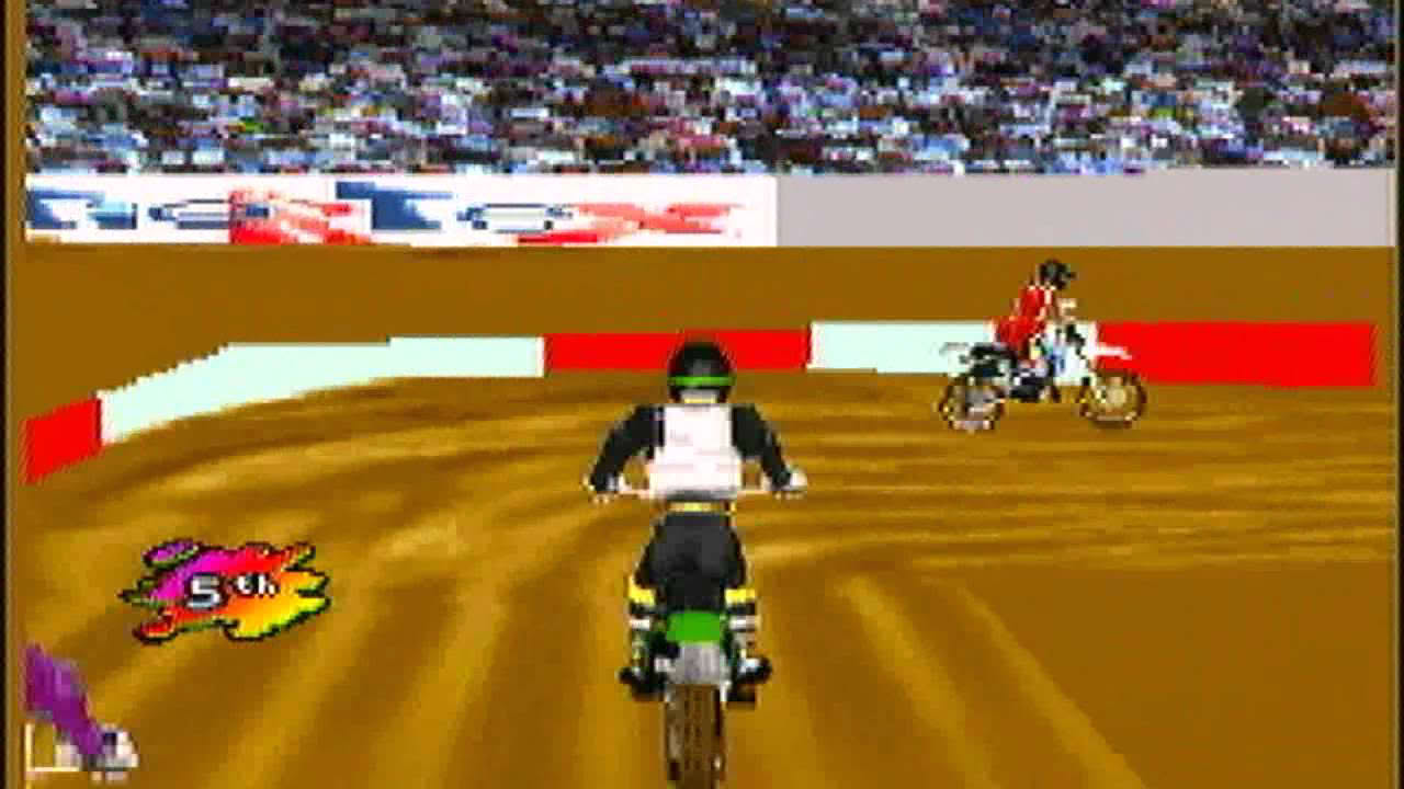Playthrough : Atari Jaguar - Supercross 3d
