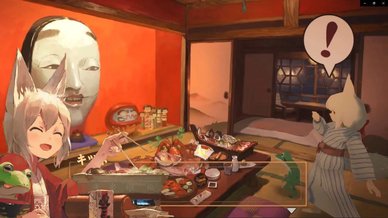 Kitsune: The Journey of Adashino Trailer / Indie Adventure Game PC Switch Foxgirl 狐ト蛙ノ旅 アダシノ島のコトロ鬼