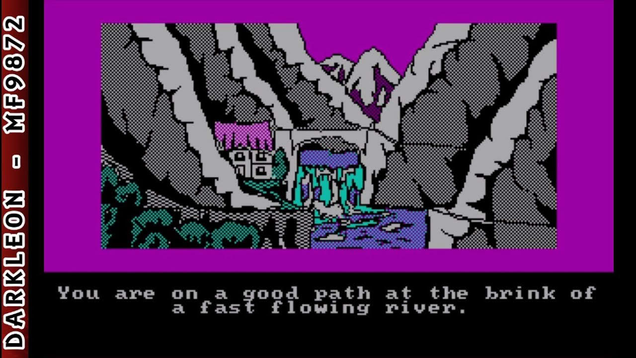 The Hobbit - A Software Adventure © 1983 Beam Software - PC DOS - Gameplay