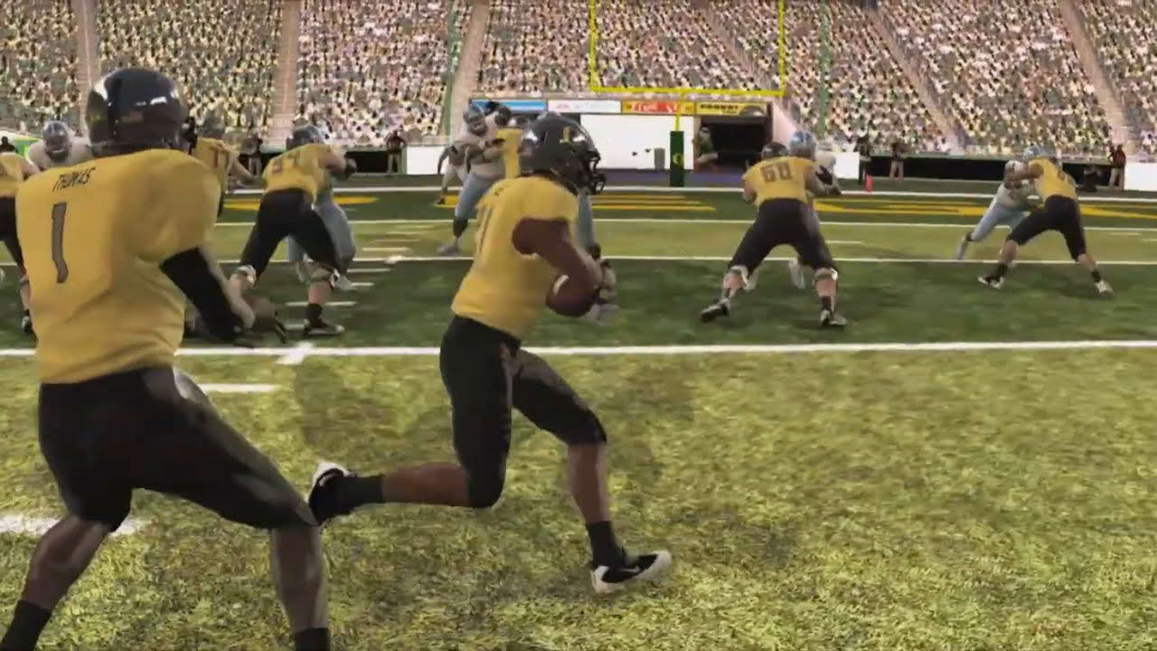 Oregon Ducks vs North Carolina Tar Heels 2010 - NCAA Football 11 (PS3)
