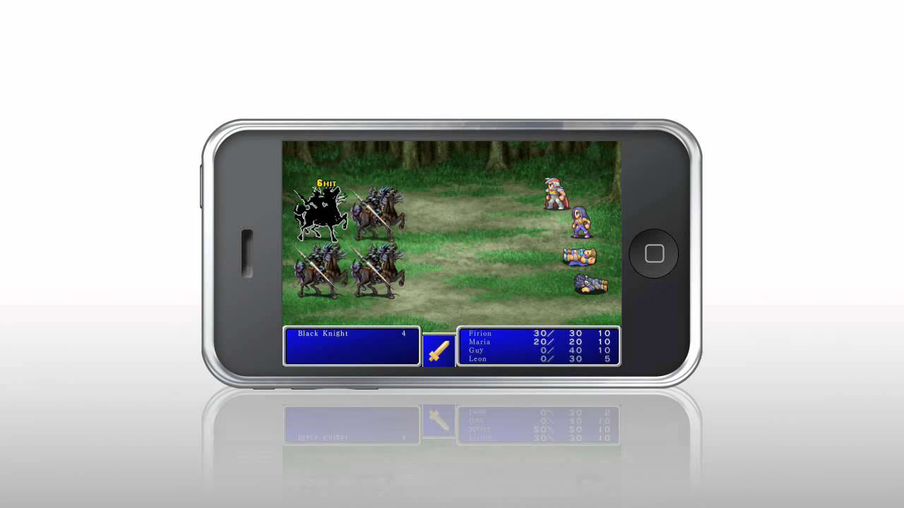 Final Fantasy 1 & 2 for iPhone, launch trailer