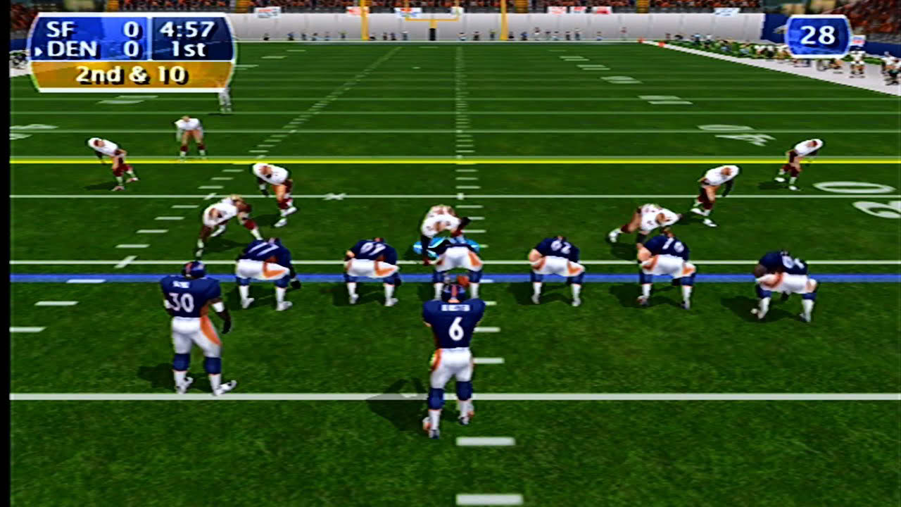 NFL 2K Gameplay (Dreamcast)