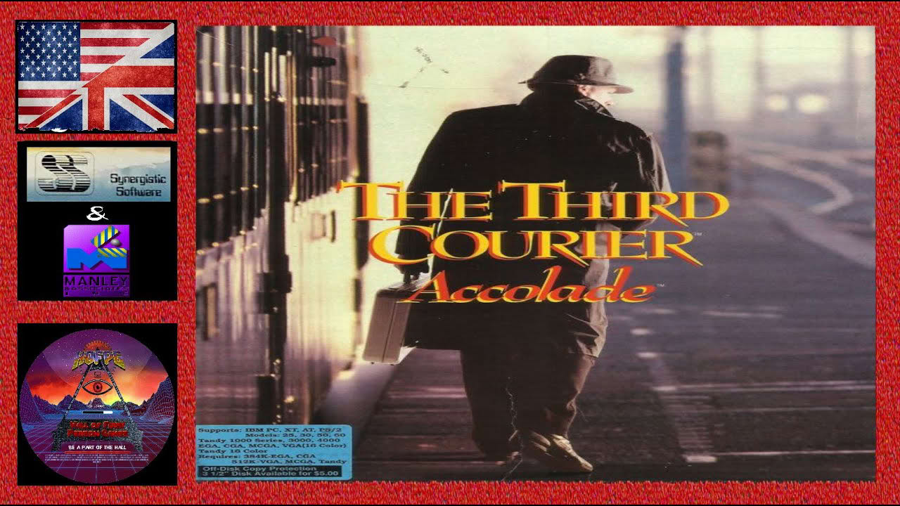 The Third Courier (1989) PC 1st-person Cold War Adventure