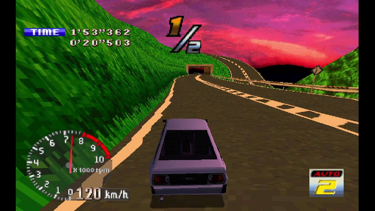 Touge Max - Saisoku Drift Master ps1 - trash drift racing game