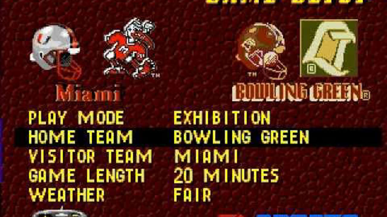 College Football USA 96