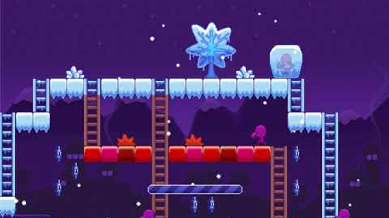 Jack Frost (Nitrome.com) - Full Gameplay Levels 1-40