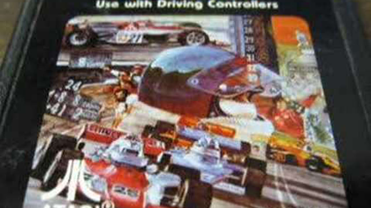 Classic Game Room - INDY 500 review for Atari 2600