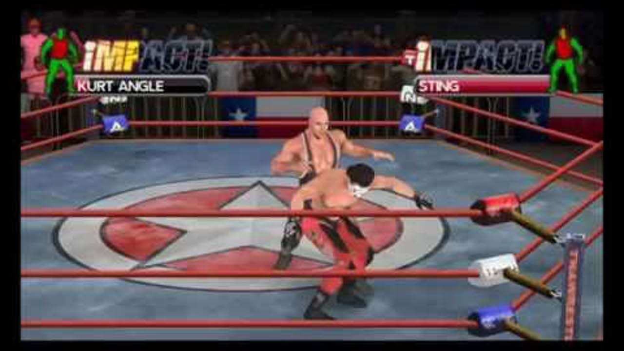 TNA iMPACT! Cross The Line PSP Gameplay [HD 1080p]