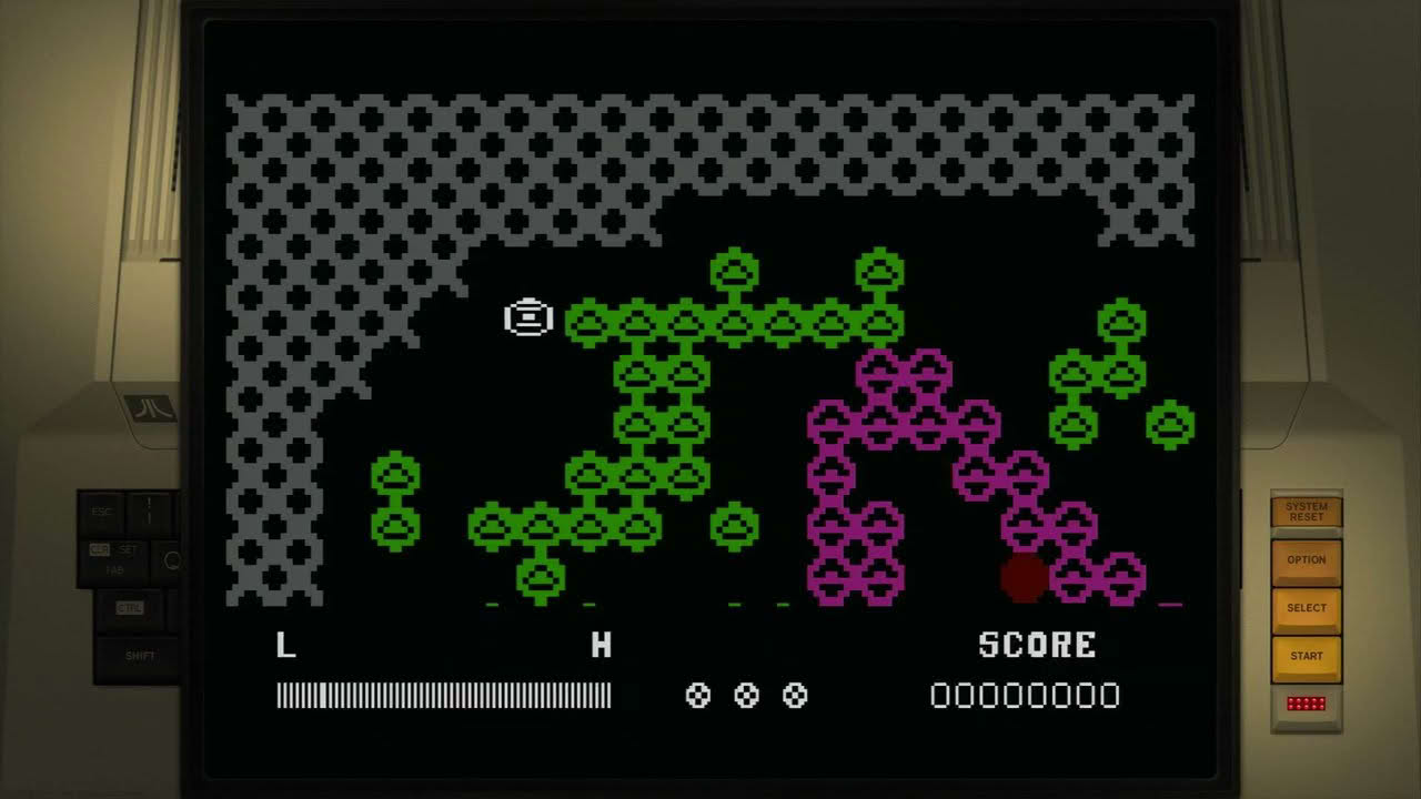 Andromeda Level 1: Black Atari 8-Bit Emulated