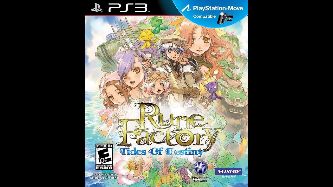 Rune Factory: Tides of Destiny (2009/2011) Playthrough (PS3)