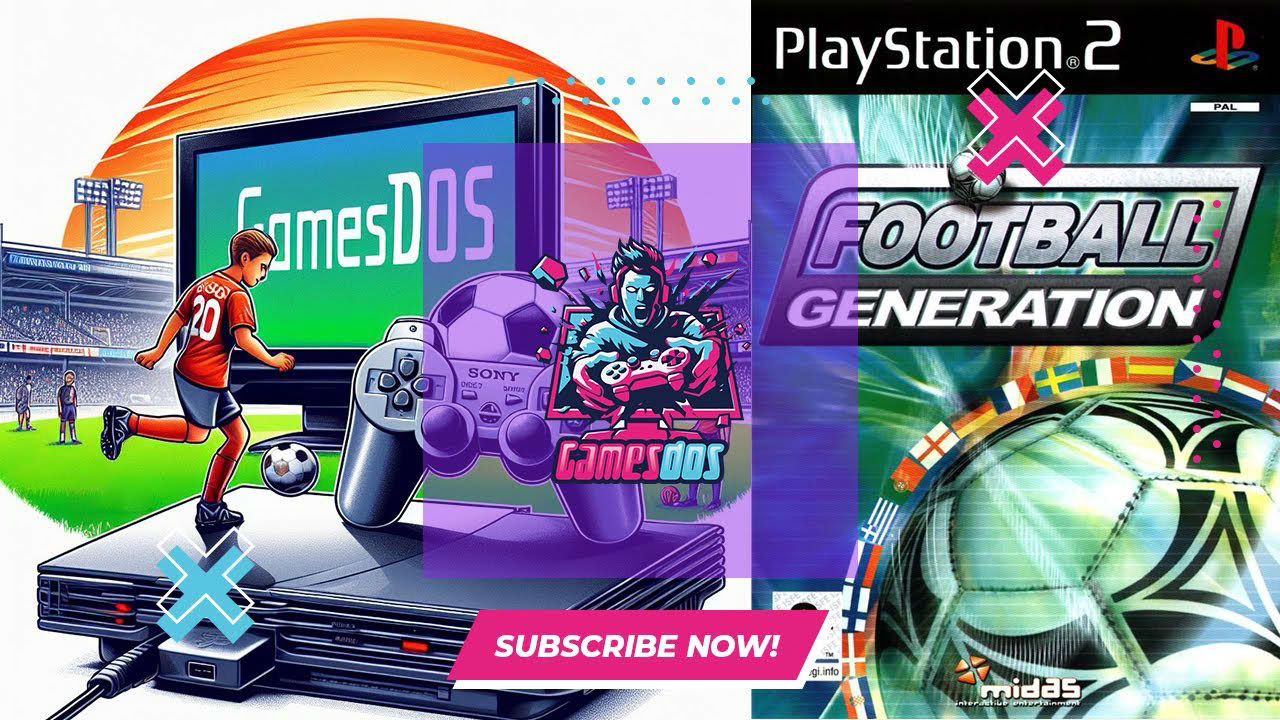 Football Generation Gameplay PS2 HD 1080p