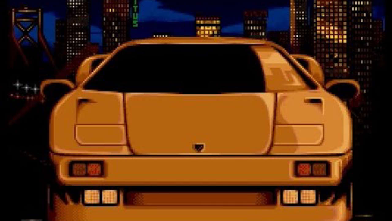 SNES Longplay [337] Lamborghini American Challenge