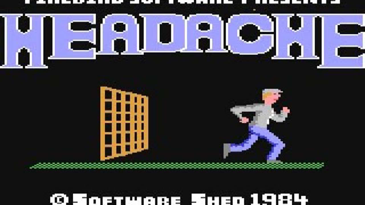 C64 Game - Headache (Firebird)