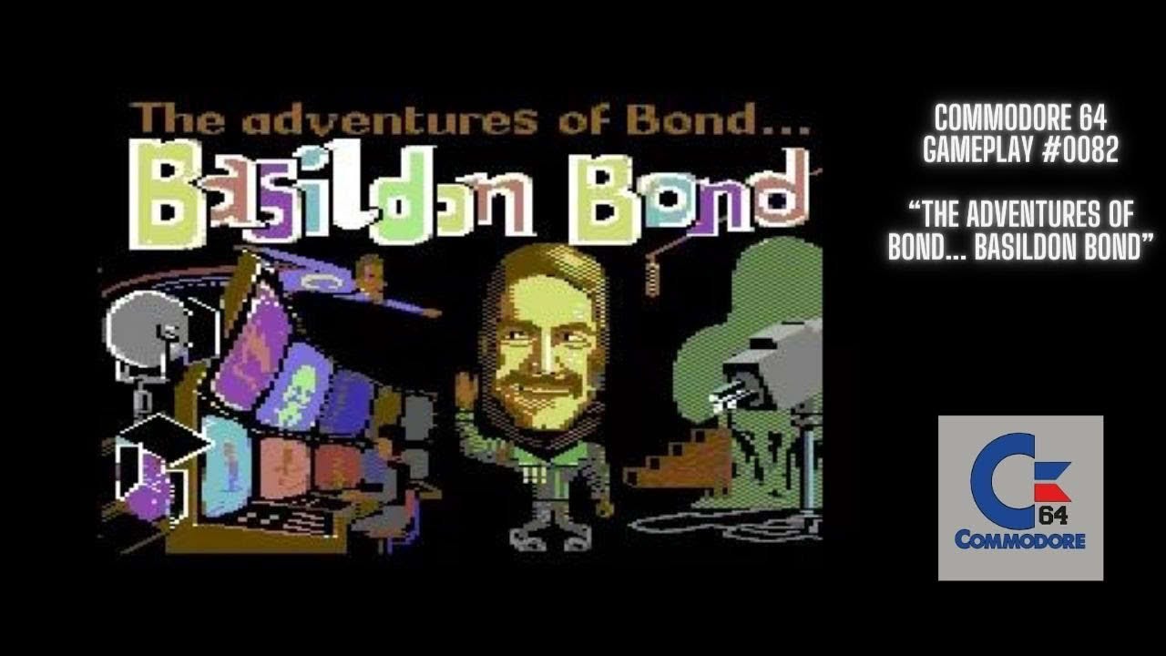 The Adventures Of Bond... Basildon Bond (commodore 64 / Gameplay #0082)