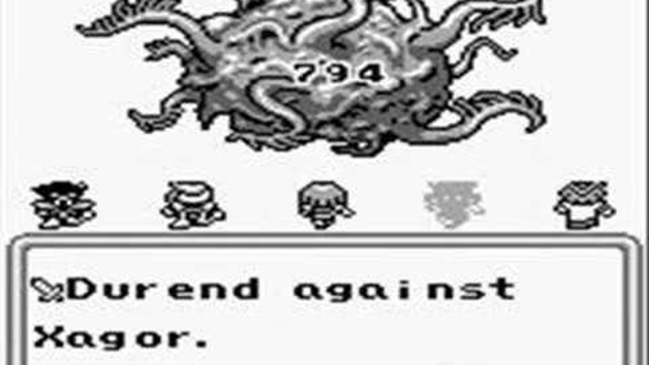 Final Fantasy Legend 3 (GB) Final Battle