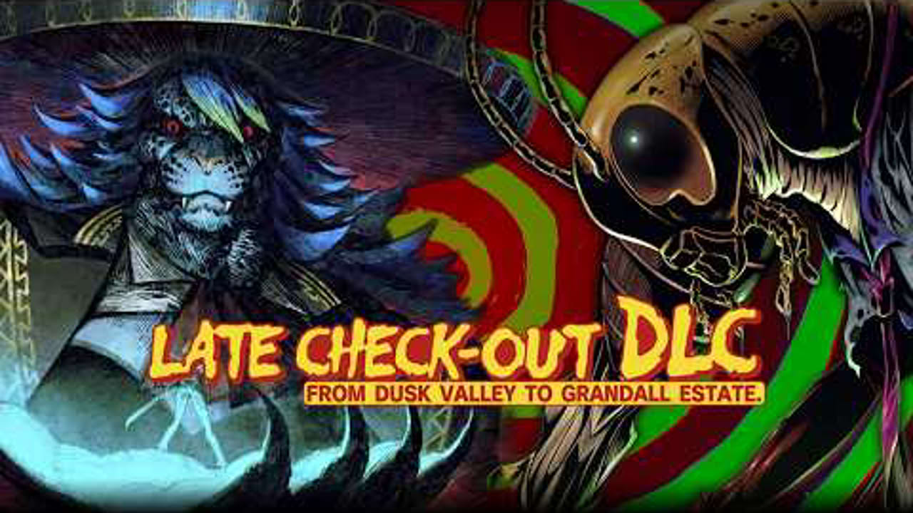 HOTEL BARCELONA - Late Check-Out DLC: From Dusk Valley to Grandall Estate | Trailer [GOG]