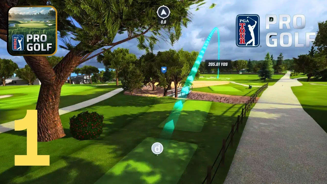 PGA TOUR Pro Golf Gameplay Walkthrough Tutorial ( Apple Arcade - iOS) #1