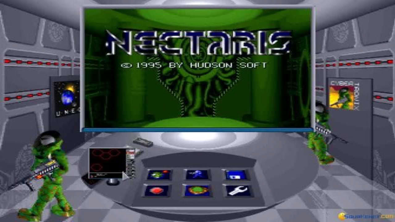 Nectaris gameplay (PC Game, 1995)
