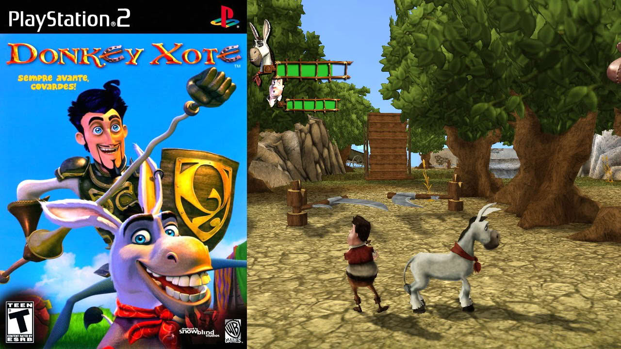 Donkey Xote ... (PS2) Gameplay