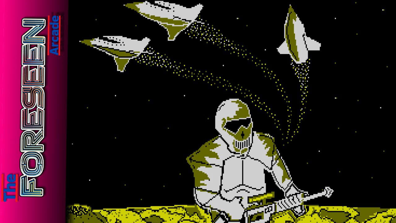 Classic Invaders - Amstrad CPC Gameplay