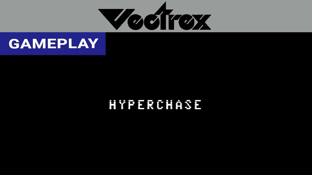 Hyperchase (Vectrex) - Gameplay Clip [HD] | RetroGameUp