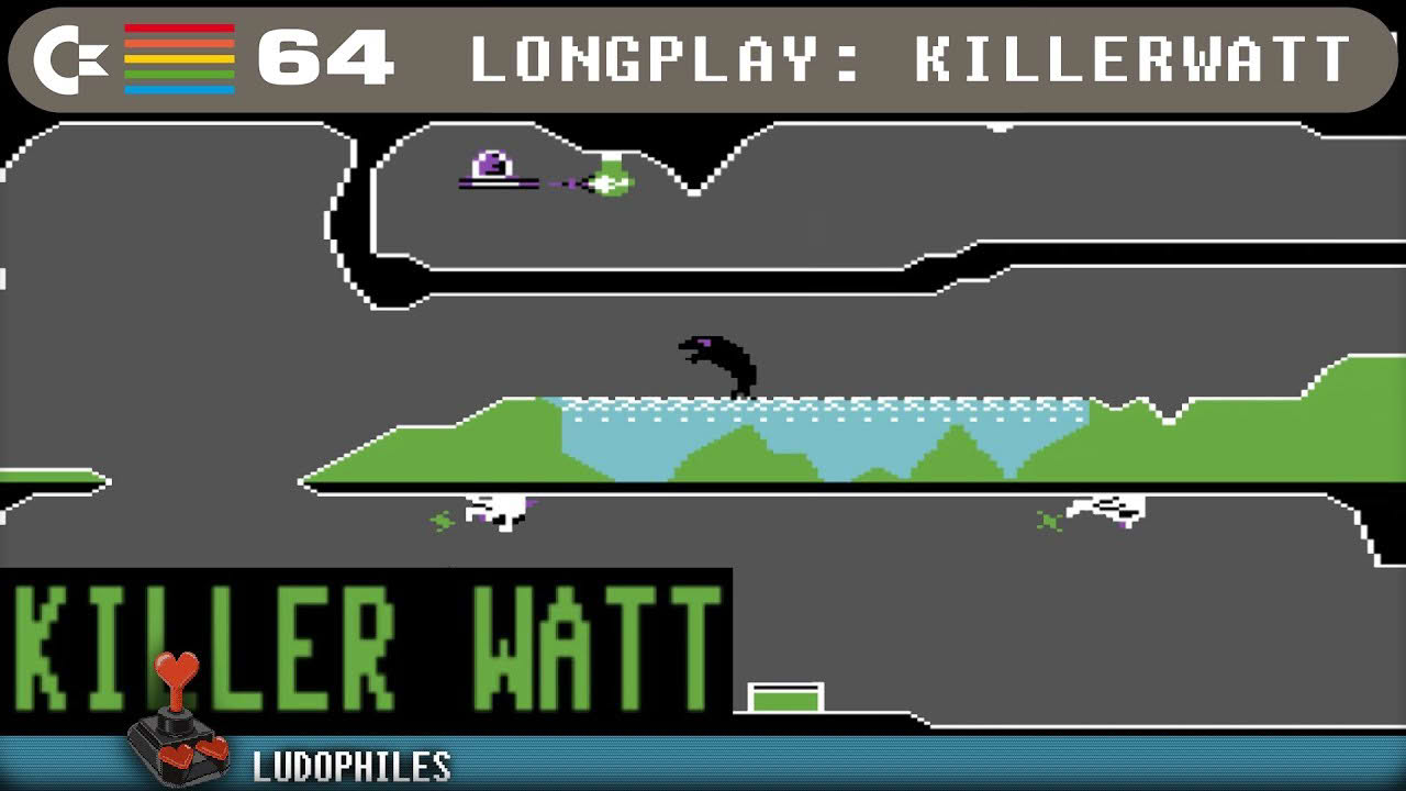 Killerwatt C64 Longplay [171] Full Playthrough / Walkthrough (no commentary) #c64 #retrogaming