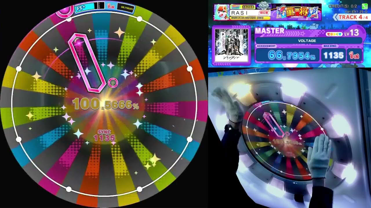 [maimai DX UNiVERSE PLUS] VOLTAGE MASTER AP