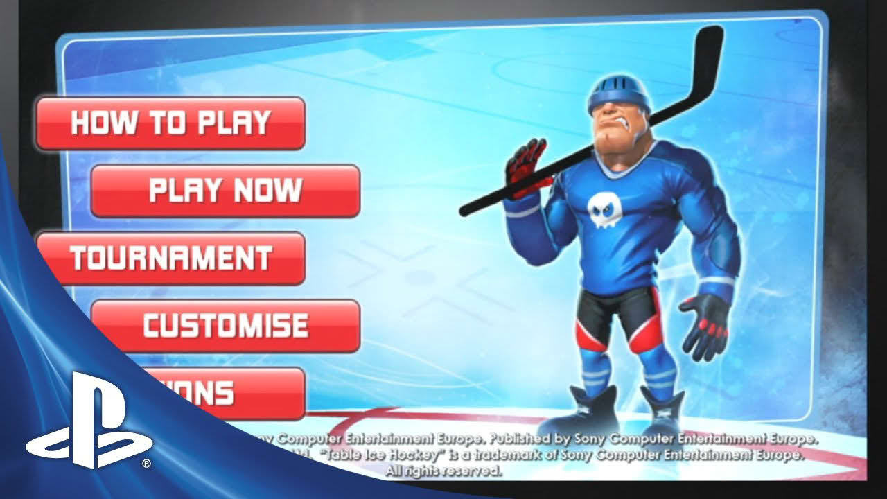 Table Ice Hockey Launch Trailer